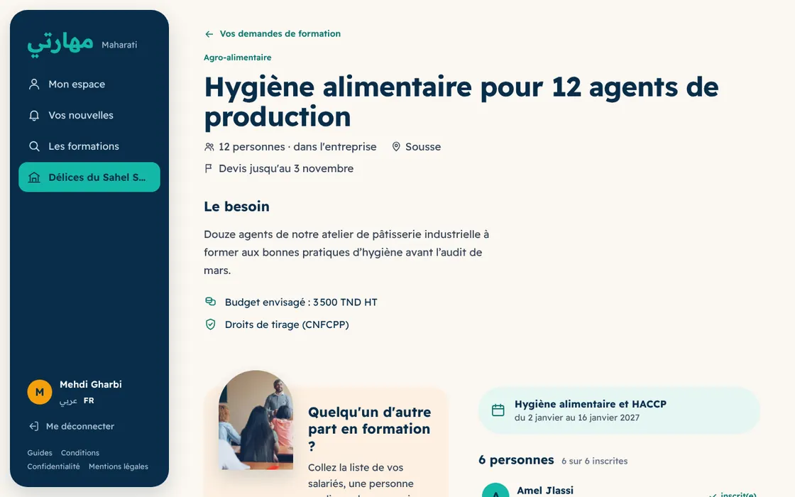 Vos salariés inscrits, leurs attestations récupérées